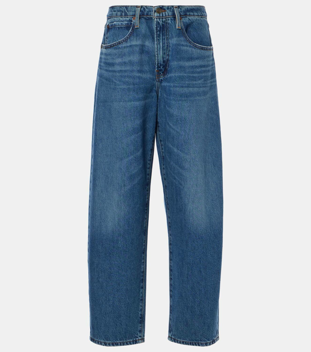 【Frame】ローライズ barrel-legジーンズ Frame Low-rise barrel-leg jeans Frame Denim