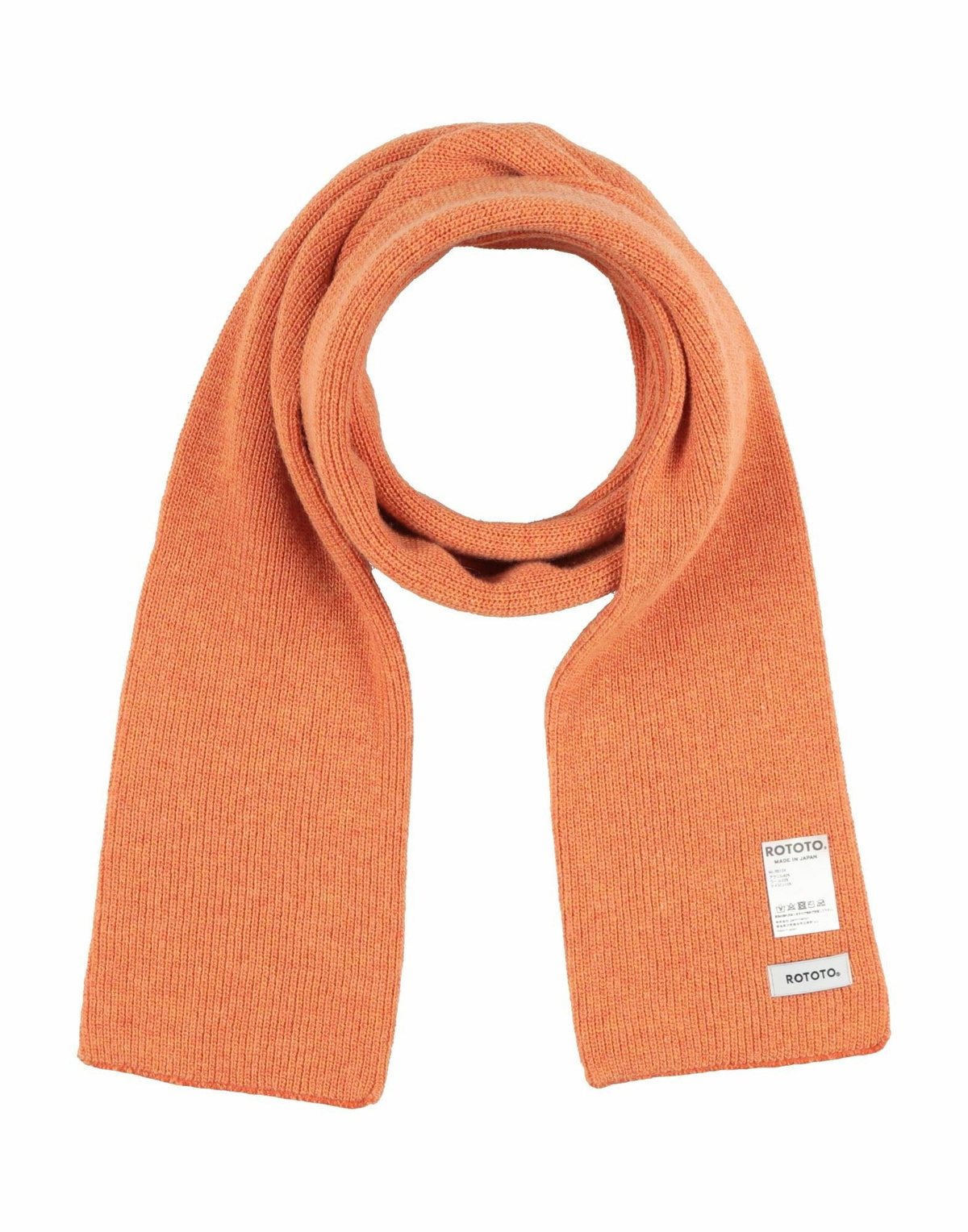 Rototo Womens Scarf in Orange