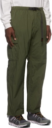 Gramicci Khaki Nylon Packable Truck Trousers