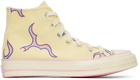 Converse Yellow Golf Le Fleur Edition Chuck 70 Hi Sneakers