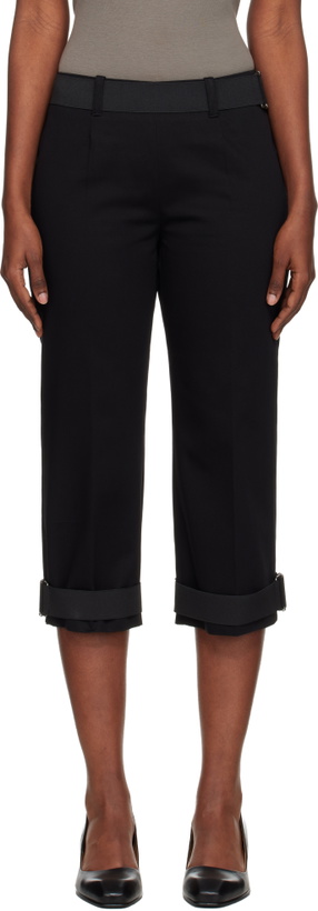 Photo: OUR LEGACY Black Sporty Capri Trousers