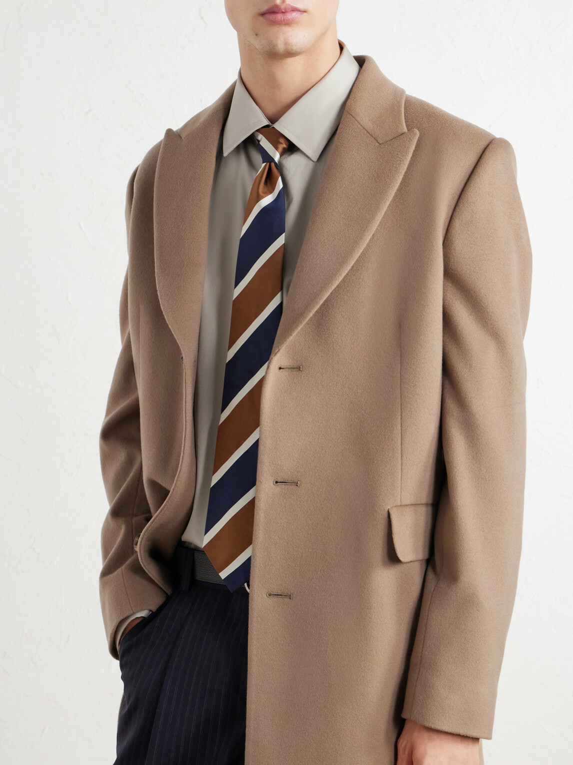 Dunhill - 9.5cm Striped Silk Tie