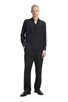 Laneus Shirt In Black Silk
