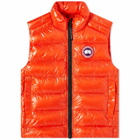 Canada Goose Men's Crofton Vest in Signal Orange