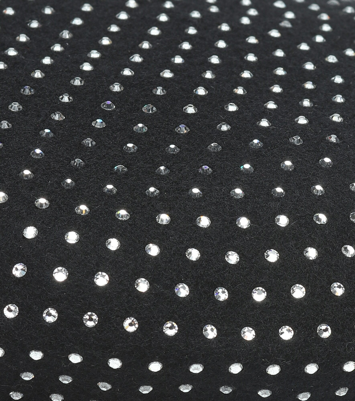 Saint Laurent - Crystal-embellished wool beret