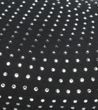 Saint Laurent - Crystal-embellished wool beret
