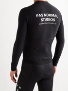 PAS NORMAL STUDIOS - Logo-Print Cycling Jersey - Black