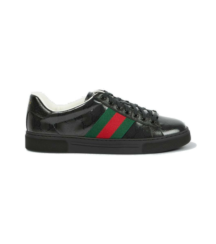 Photo: Gucci Ace GG Crystal canvas sneakers