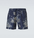 Moncler Archivio floral swim trunks