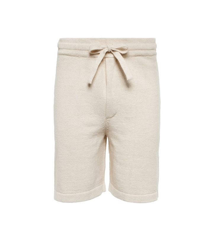 Photo: Nanushka - Julen cotton-blend Bermuda shorts