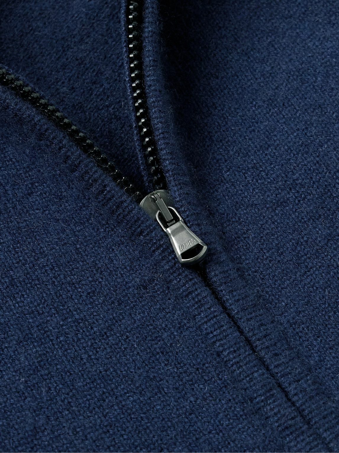 James Perse - Cashmere Zip-Up Hoodie - Blue