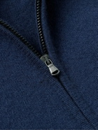 James Perse - Cashmere Zip-Up Hoodie - Blue