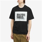 Neighborhood Men's 28 Printed T-Shirt in Black