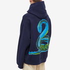 Marni Men's Python Logo Hoody in Ink