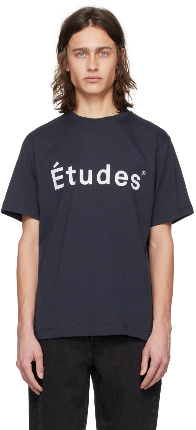 Photo: Études Navy Wonder 'Études' T-Shirt