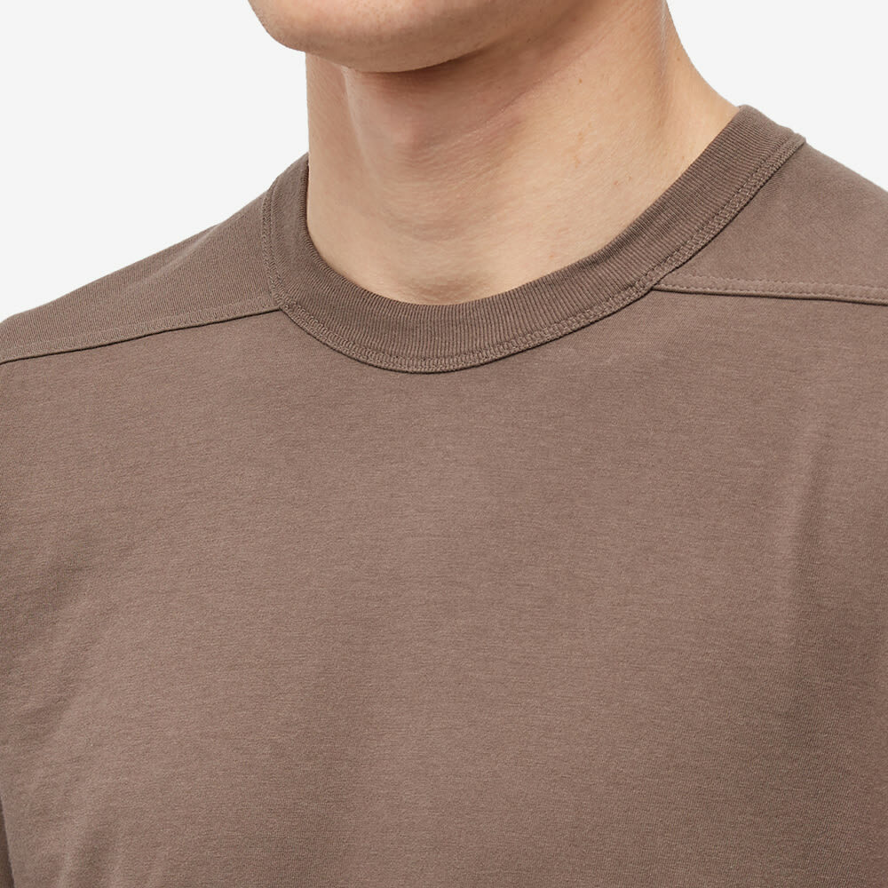 Rick Owens Men's Long Sleeve Level T-Shirt in Dust Rick Owens