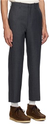 POTTERY Gray Tapered Leg Trousers