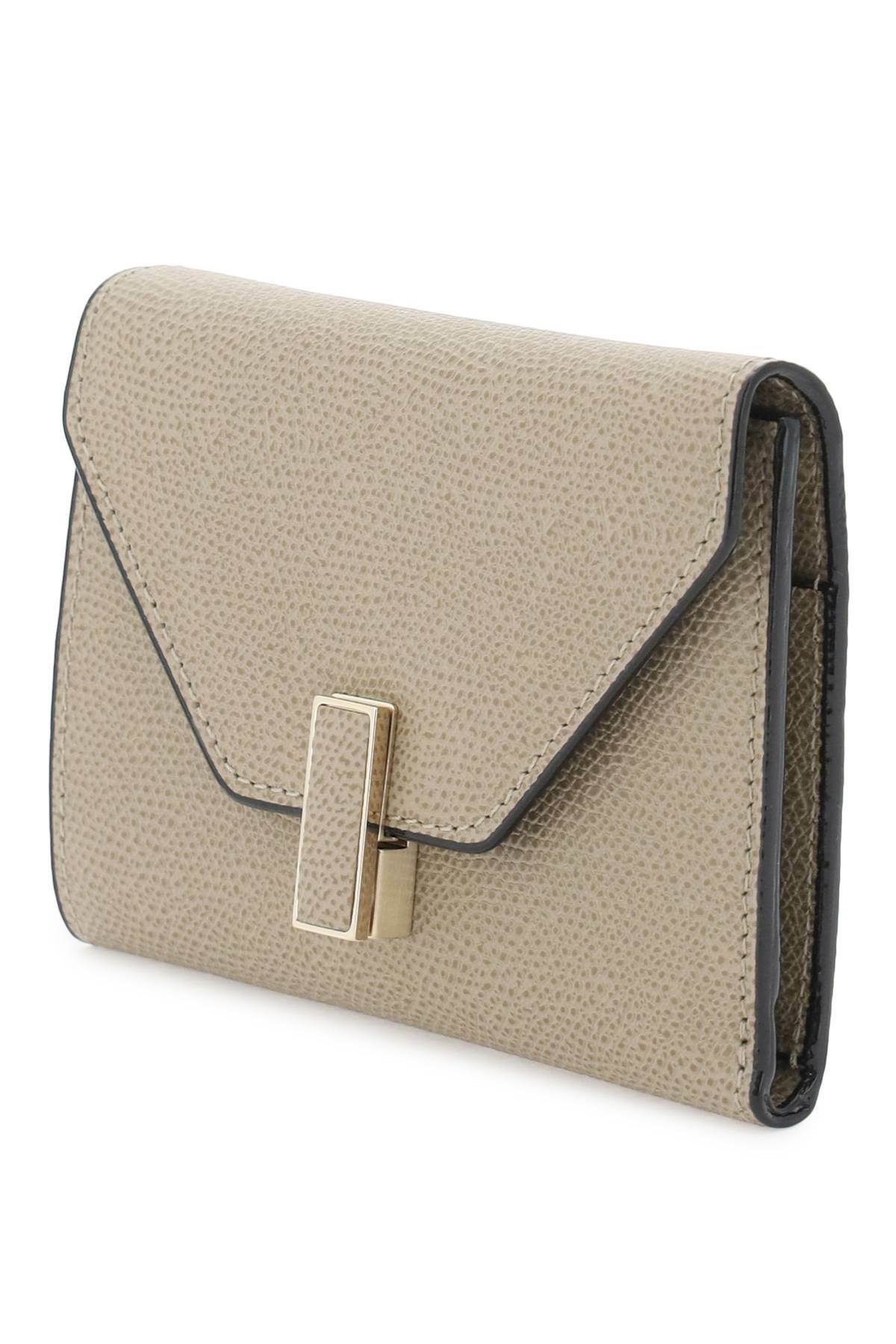 VALEXTRA iside wallet Beige