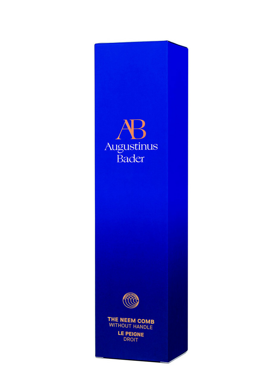 Augustinus Bader Neem Comb, Styling, Wood, Boost Your Scalp and Hair Health, Wide Tooth