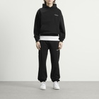 ANNIE HOOD Men's Mini Logo Hoodie in Black