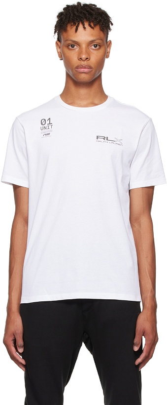 Photo: RLX Ralph Lauren White Cotton T-Shirt