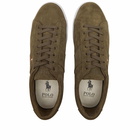 Polo Ralph Lauren Men's Suede Sayer Sneakers in Defender Green