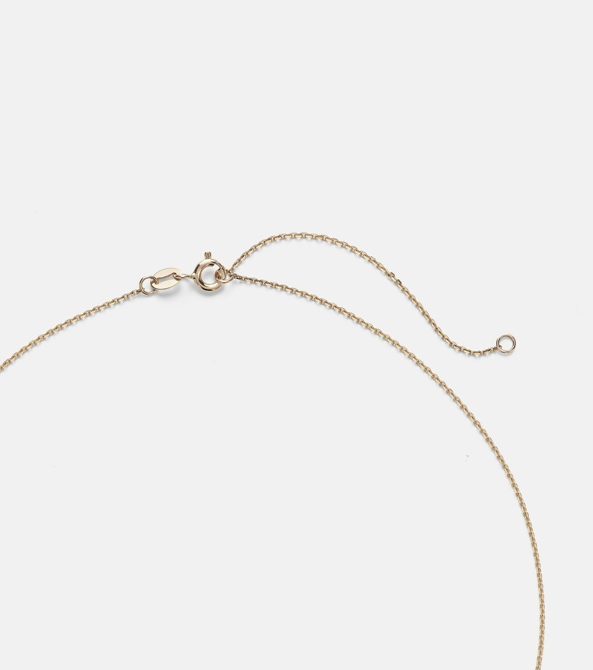 Stone and Strand Essential 18kt gold necklace with pearl