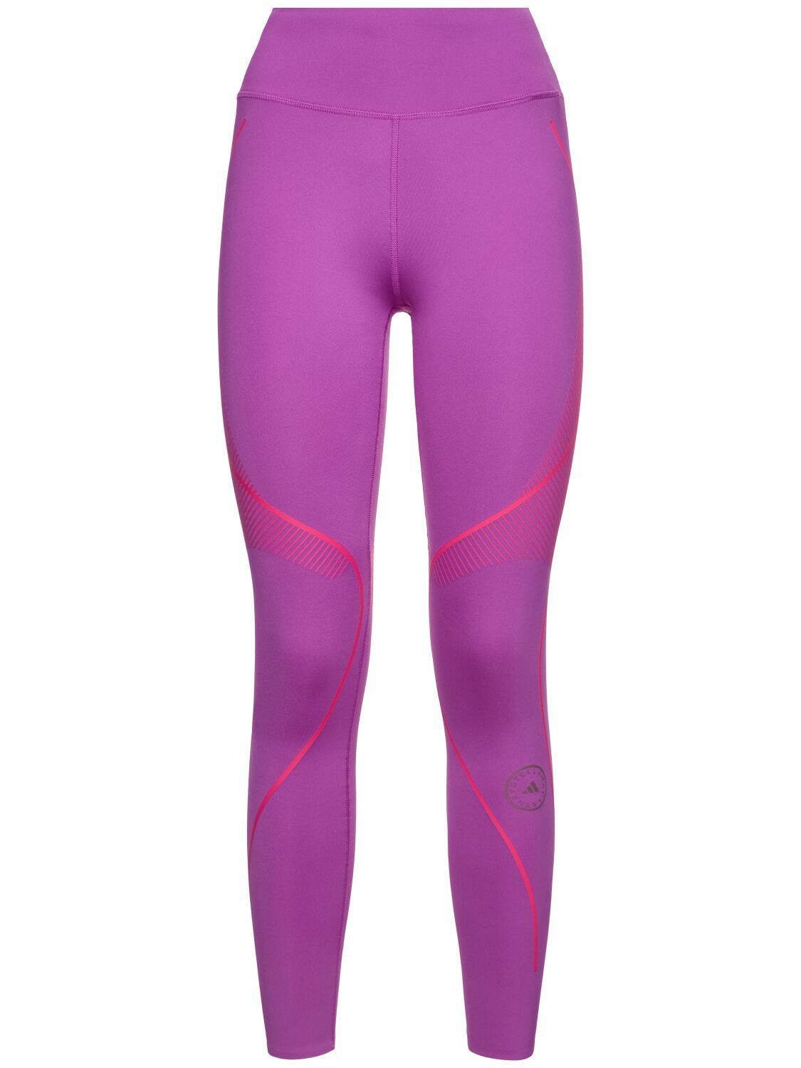 TruePace high-rise leggings in purple - Adidas By Stella Mc Cartney