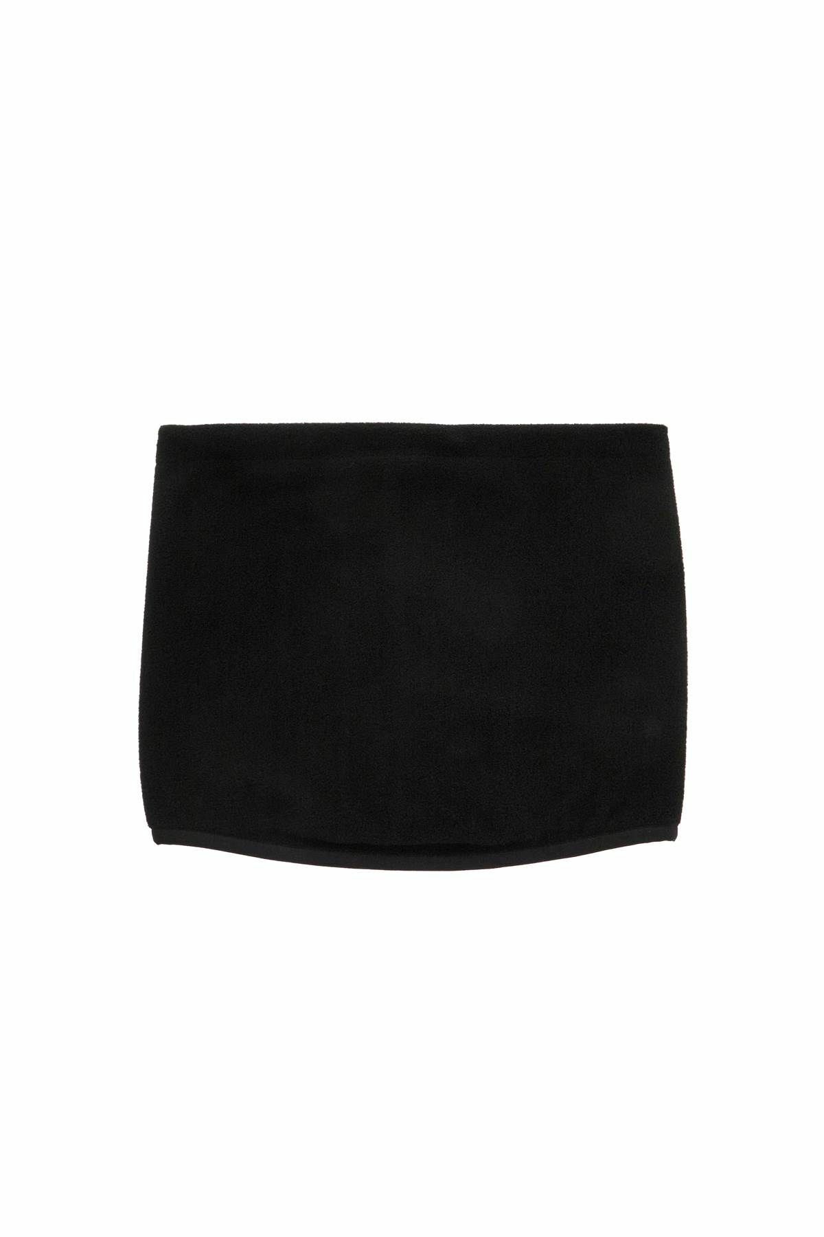 RAINS fleece neck war Black