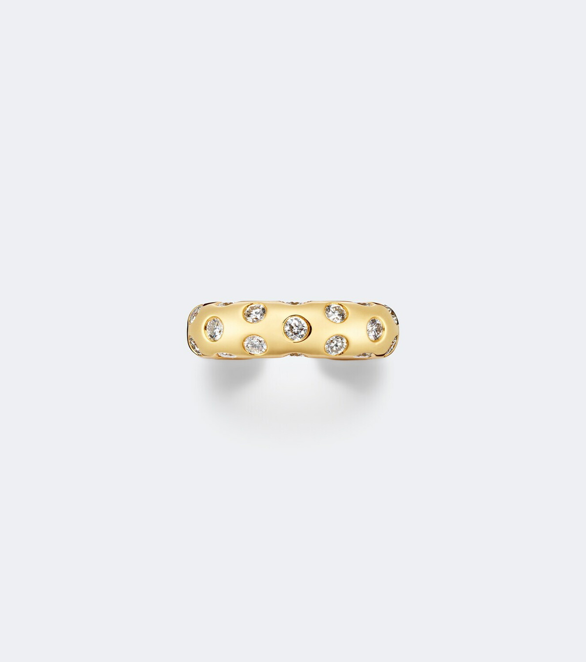 Anita Ko Cosmo 18kt gold single ear cuff with diamonds