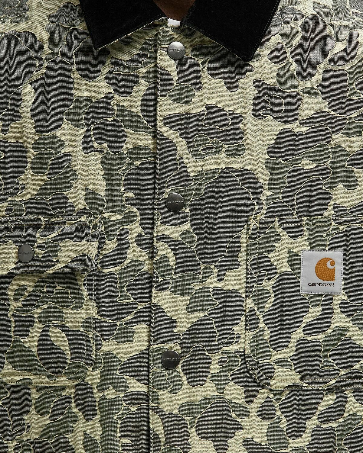 Carhartt WIP Tapestry Chore Coat Green Mens Parka
