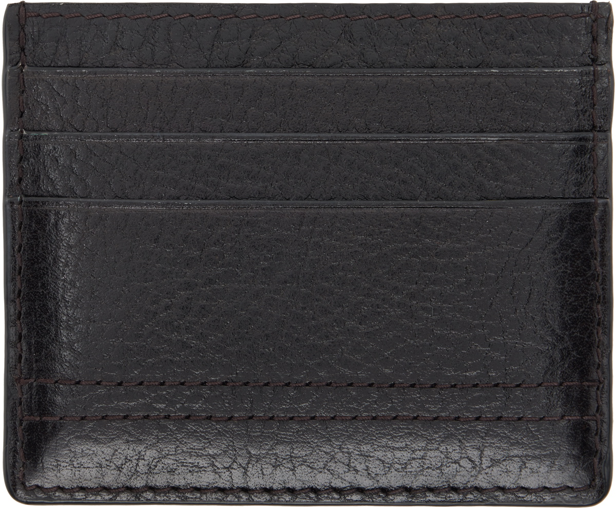 LEMAIRE Brown Gear Card Holder