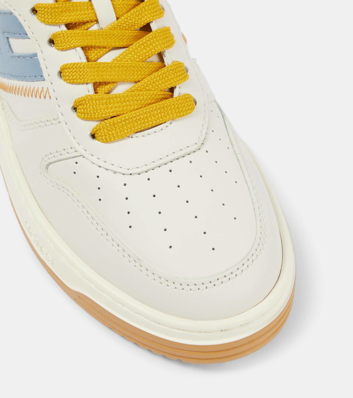 【関税込み】H630 Sneakers - Hogan - Bianco - Leather Women's Hogan H630, Basketball Sneakers