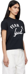 Fear of God Black Varsity T-shirt