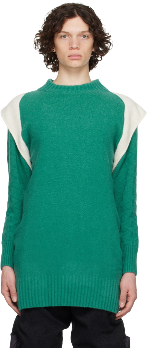 Kiko Kostadinov Green Imagro Sweater Kiko Kostadinov