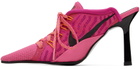 Ancuta Sarca Pink Nike Edition Olympia Heels