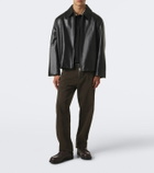 Burberry Burberry Check cotton piqué polo shirt
