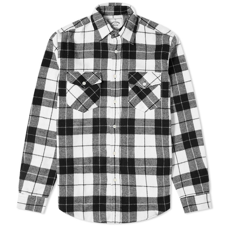 Photo: Portuguese Flannel Two Pocket Colorado Check Overshirt