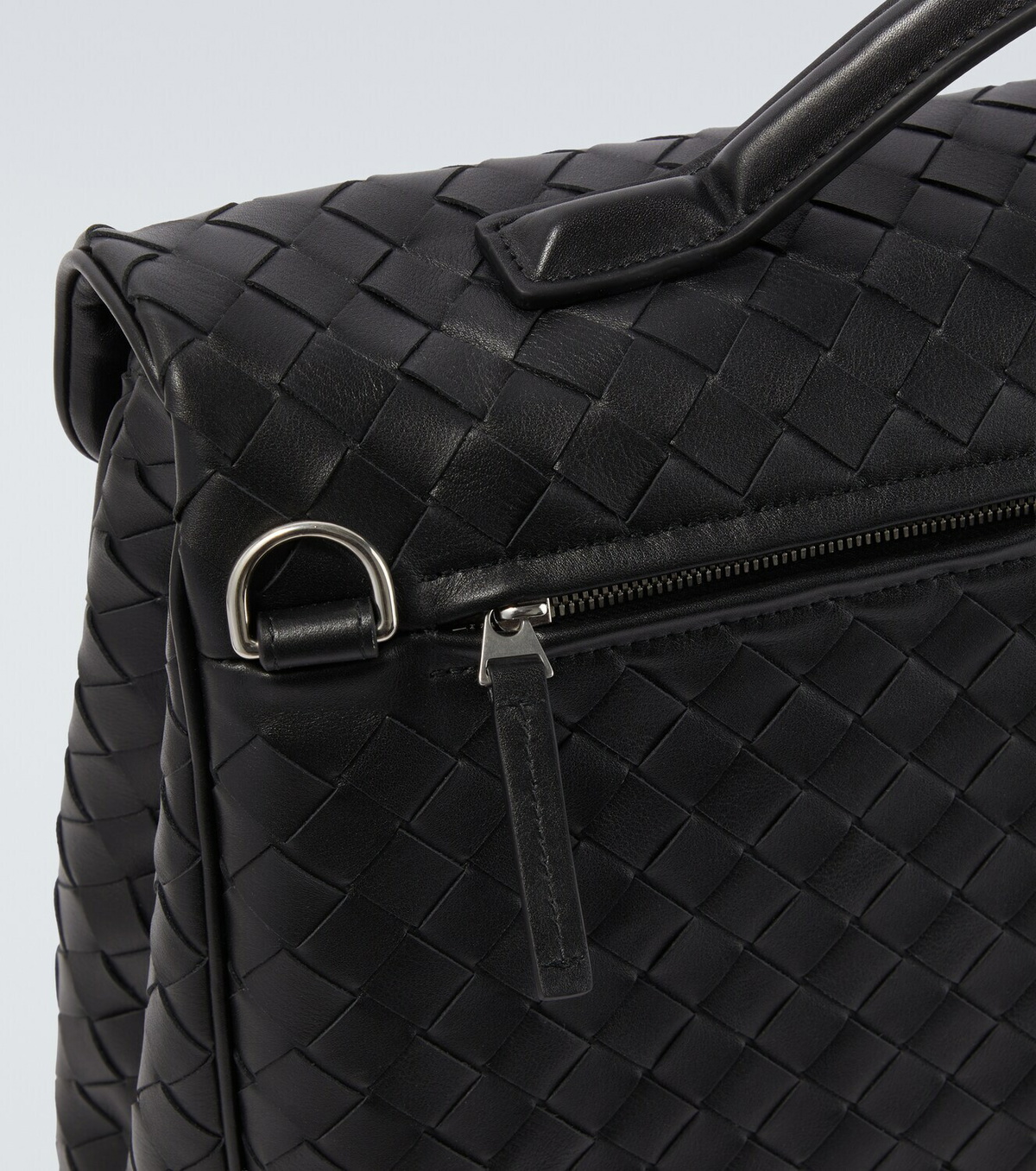 Bottega Veneta Archivist Intrecciato leather briefcase