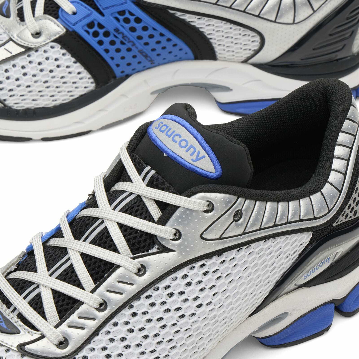 Saucony Men's Progrid Paramount Sneaker in Dazzle/Silver