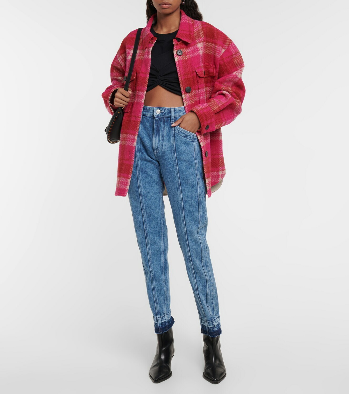 Isabel Marant - Zineae cotton jersey crop top Isabel Marant