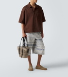 Loewe Paula's Ibiza Rio suede espadrilles