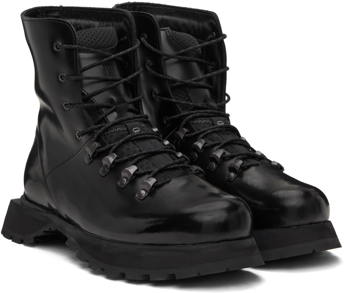 DEMON Black Poyana High Boots
