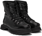 DEMON Black Poyana High Boots