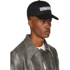 Dsquared2 Black Double Logo Cap