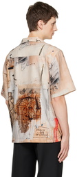 MISBHV Beige 'Big Shoes' Shirt