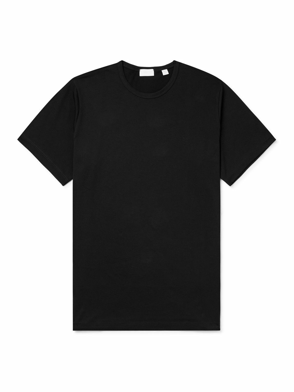 Photo: Håndværk - Pima Cotton-Jersey T-Shirt - Black