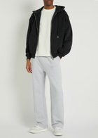God Made Signature Logo Straight-leg Cotton Sweatpants Grey