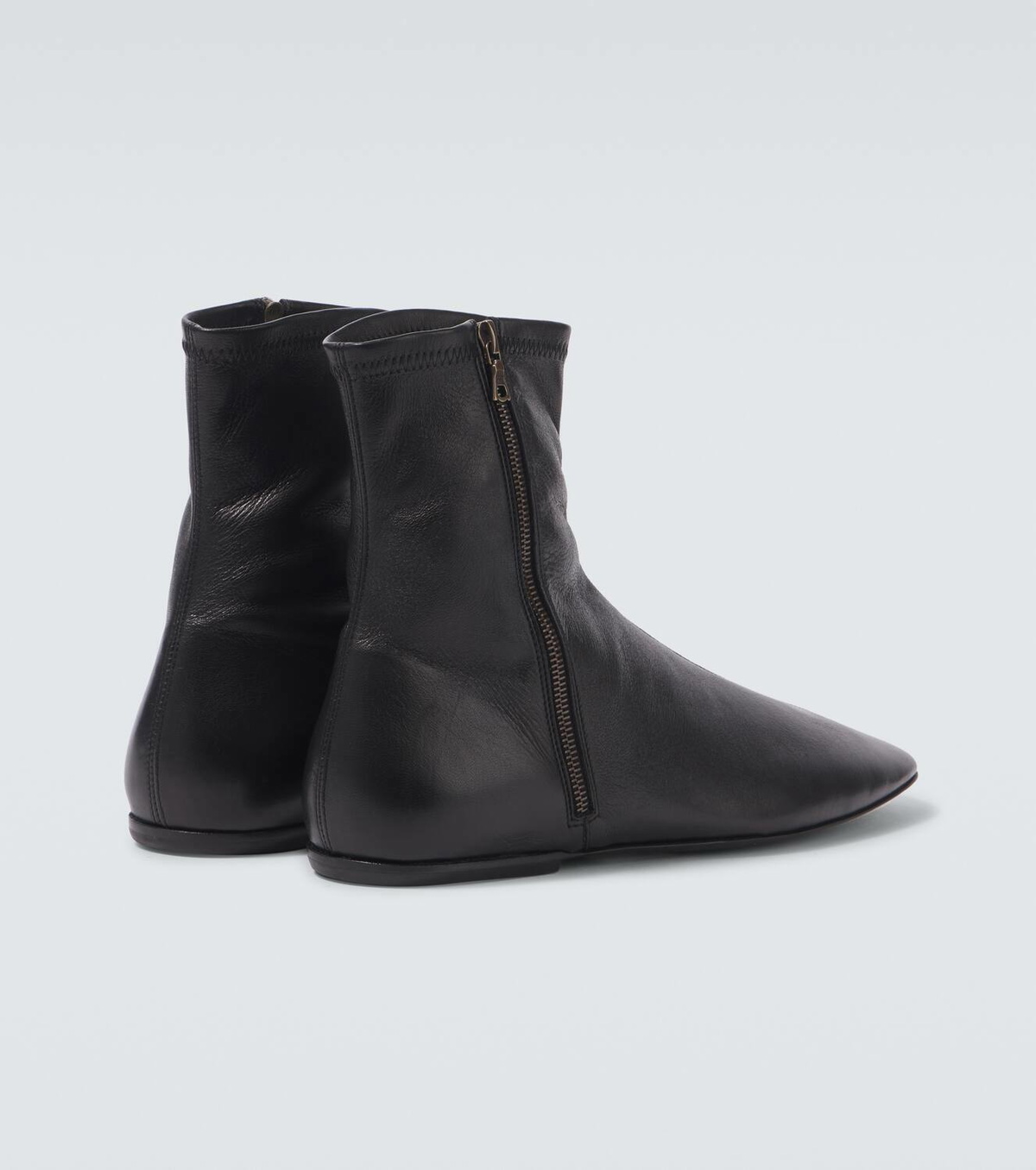 Dries Van Noten Leather ankle boots