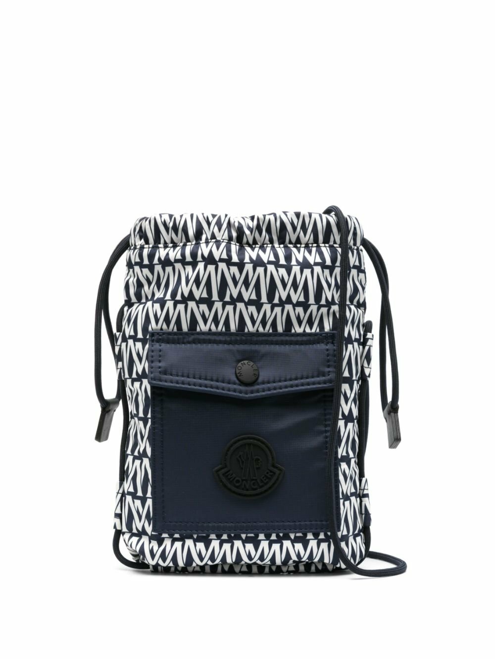 【MONCLER】メンズ★BORSA CROSSBODY MAKAIO クロスボディバッグ MONCLER SHOULDER BAG MAKAIO CROSS BODY -- Black J109A5L00003